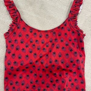 XXL Kortni Jeane Flutter Swim Top